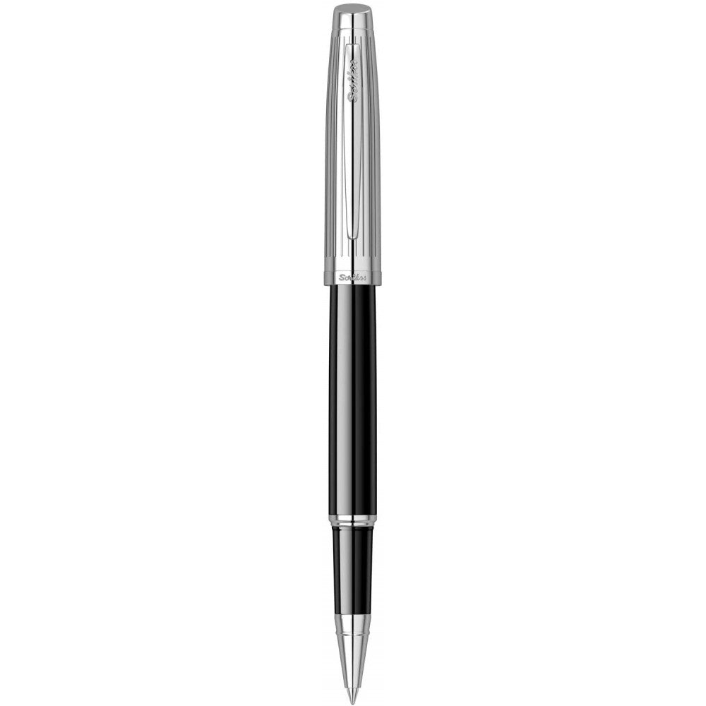 Scrikss | Oscar 39 | Rollerball Pen | Black Chrome-CT Scrikss
